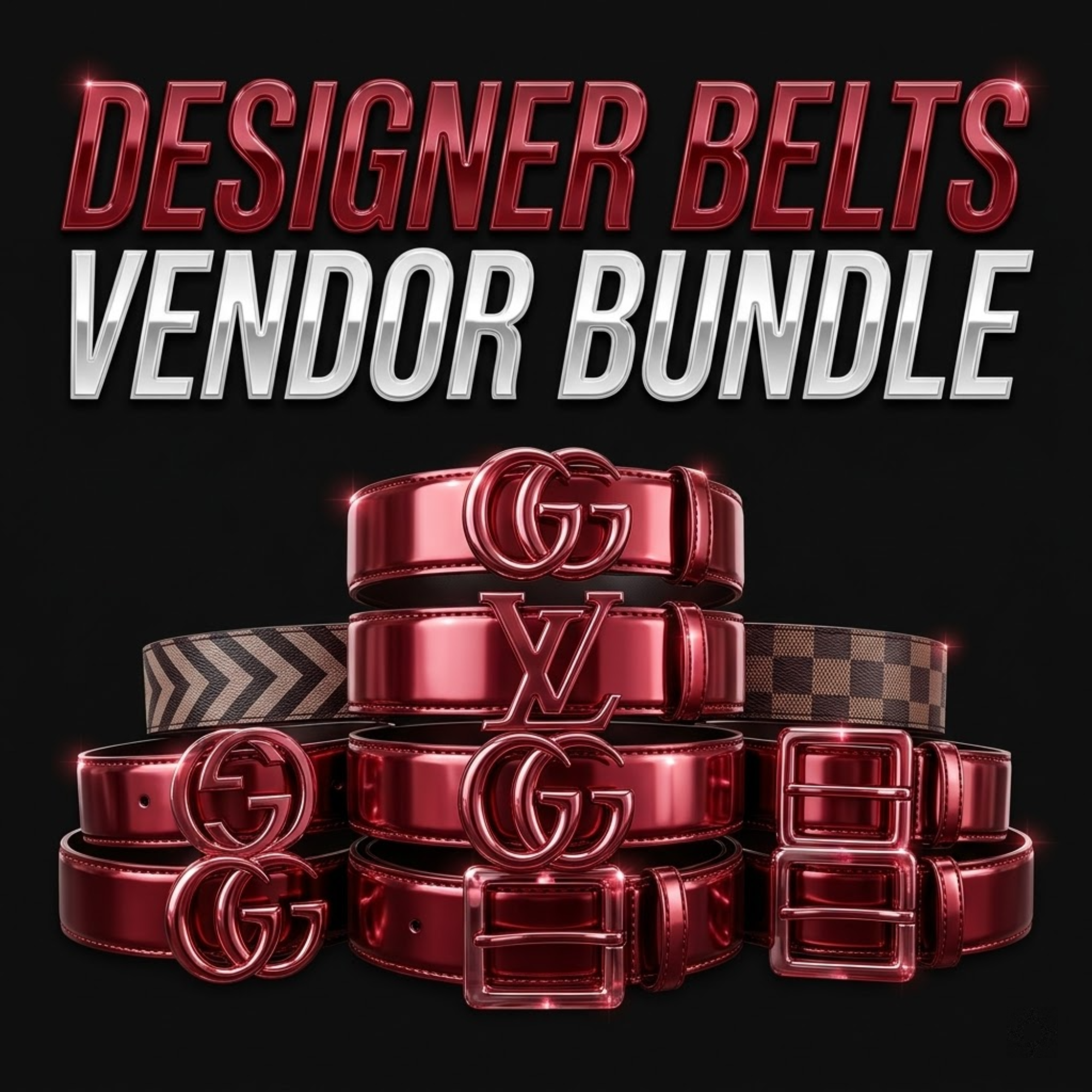 DESIGNER BELTS VENDOR BUNDLE